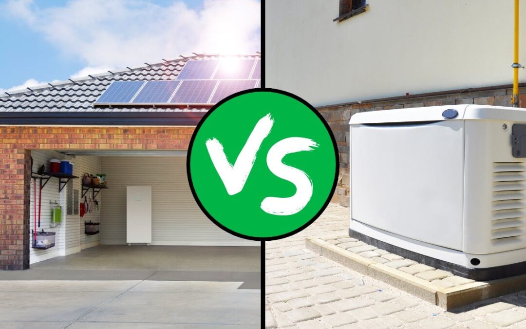 Generators vs. Solar batteries: Which is the better backup?